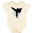 thumbnail image 3 of Inktastic Karate Martial Arts Silhouette Sports Boys Baby Bodysuit, 3 of 5