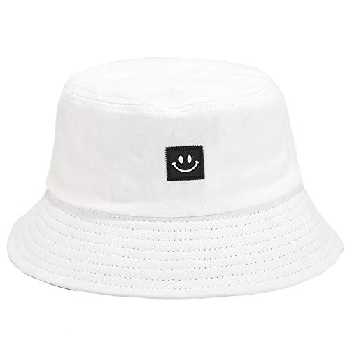 MaxNova Reversible Bucket Hats for Women Travel Beach Sun Hat Flower Embroidery Outdoor Cap Unisex 