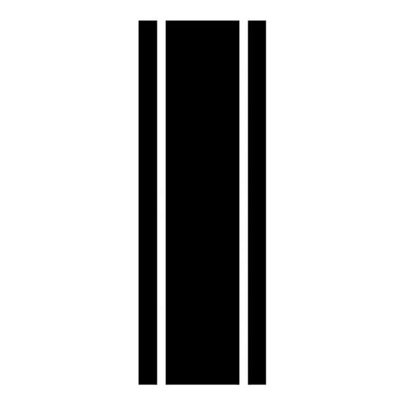 3.5 Wide Racing Stripes Rally Car Truck Vehicle Graphics Vinyl Decal Wall Sticker