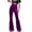 Purple, variant on ManxiVoo Women's Wide Leg Sweatpants Elastic Waist Fashion Loose Fit Pants for Workout Casual Fall Basic Trousers Everyday Essential L Size Blue