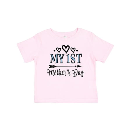 

Inktastic My 1st Mothers Day Outfit Gift Baby Girl T-Shirt