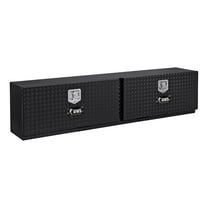 UWS EC40052 72-Inch Gloss Black Heavy-Wall Aluminum Double-Door Topside Tool Box