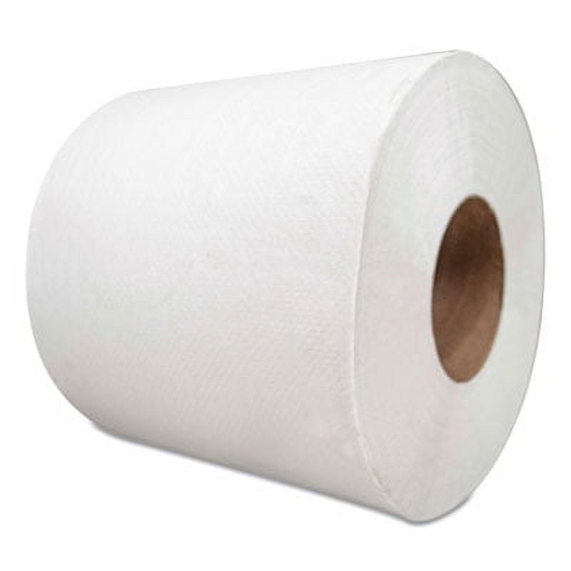 Morcon Tissue Morsoft Center-Pull Roll Towels, 7.5" dia., White, 600 Sheets/Roll, 6 Rolls/Carton -MORC6600