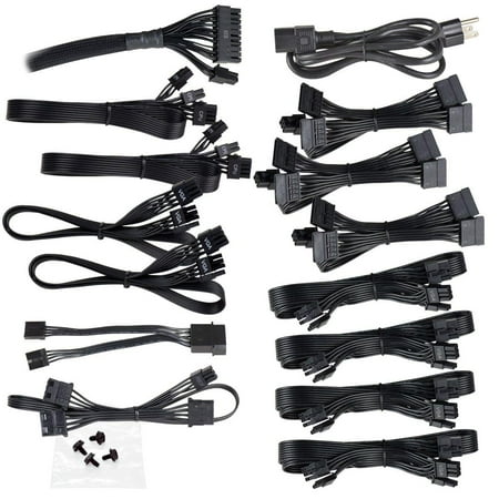 EVGA - 1000W ATX12V / EPS12V GQ Modular Power Supply - Black