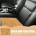 thumbnail image 5 of OFFIGAM Wooden Bead Car Seat Cover Breathable Comfortable Universal Fit for Vehicle Interior, 5 of 10