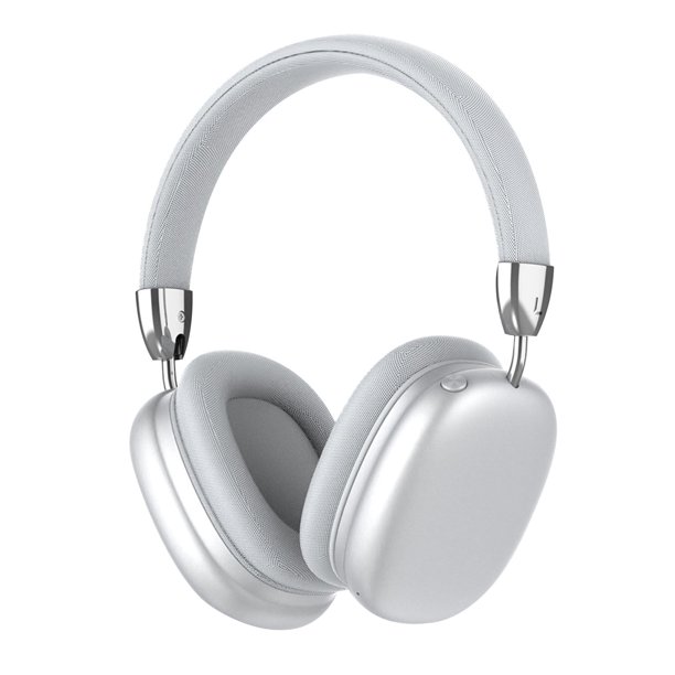 Auriculares PAVEOS con micrófono, auriculares inalámbricos con protección auditiva completa, sonido envolvente, batería de alta capacidad, auriculares para ordenador, teléfono móvil y