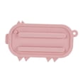 thumbnail image 4 of Soporte de tapa de silicona, base de tapa antideslizante, escurridor de platos, soporte para tabla de cortar flexible rosa, 4 of 9