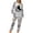 Z41-, variant on Uobin Women Halloween Pajama Set Casual Pumpkin Graphic Ghost Striped Boho Loungewear Set Comfy Long Sleeve Sleepwear