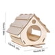 thumbnail image 3 of Casa de pájaros de madera, nidos de pájaros, comedero para pájaros, jaula para pájaros, villa para pájaros, decoración de jardín, casa de pájaros de madera, 3 of 6