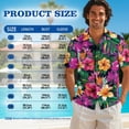 thumbnail image 6 of Jeiento Matching Tropical Outfits for Couples Floral Shirt for Men Hawaiian Dresses for Women Plus Size Summer Sleeveless Swing A Line Tiered Tank Dress, 6 of 6