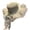 Beige, variant on Koadzawe Women's Wide Brim Sun Hat, Straw Beach Cap with Ruffled Organza Brim and Floral Appliques, Elegant Fairy Hat with Long Lace Tail for Tea Party, Garden, and Vacation Beige One Size
