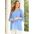 thumbnail image 2 of Catherines Women's Plus Size Graceful Crochet wrap, 2 of 3
