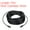 Black 49.2', variant on Fiber Optic Audio Cable Digital Optic Cable 49.2FT TOS Optical Link Plastic Straight,for TV DVD Black