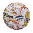 thumbnail image 3 of VOLEIBOL WILSON Graffiti Peace, color blanco/naranja, 3 of 7