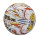 thumbnail image 3 of VOLEIBOL WILSON Graffiti Peace, color blanco/naranja, 3 of 7