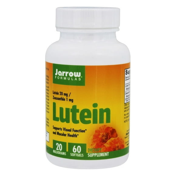 Jarrow Formulas - Lutein 20 mg. - 60 Softgels