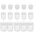 thumbnail image 1 of 15 paquetes de 30 ml, 50 ml, 100 ml, bolsas combinadas, bolsas de líquido de viaje, bolsa portátil s MABOTO Blanco, 1 of 7