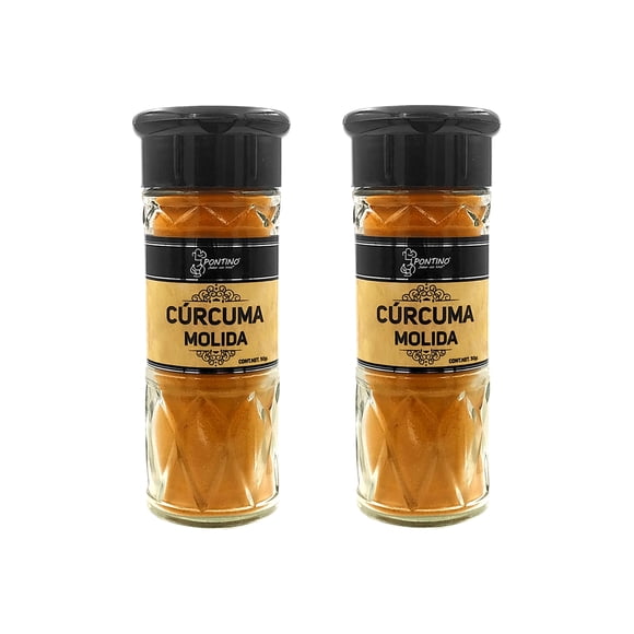 PONTINO Cúrcuma Molida 50g 2 Piezas