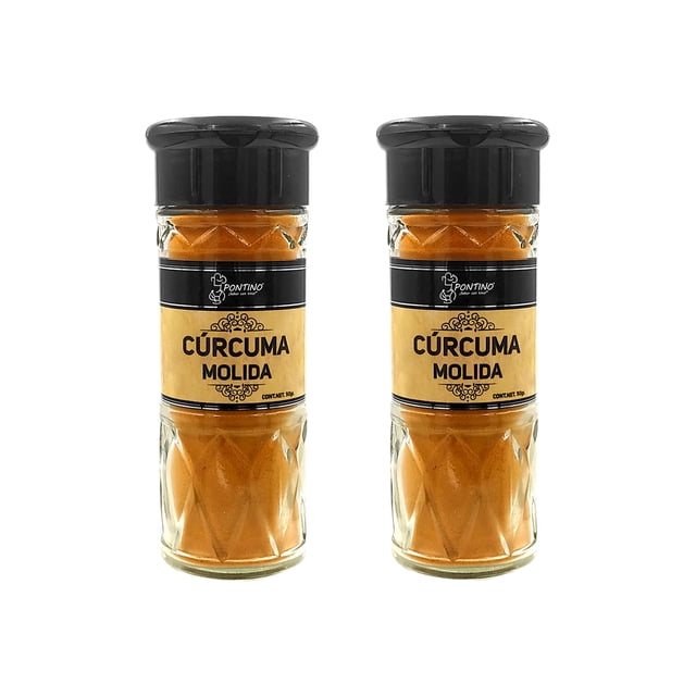 PONTINO Cúrcuma Molida 50g 2 Piezas
