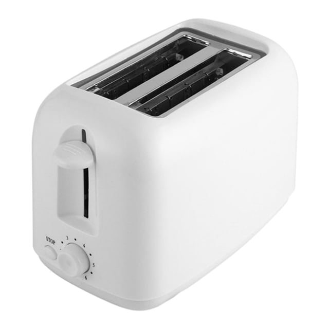 Mini Máquina Eléctrica Automática Para Hornear Pan De Desayuno De 2 Rebanadas Sunnimix Tostadoras de pan 2 rebanadas