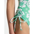 thumbnail image 4 of No Boundaries Hibiscus Printed One-Piece Swimsuit, Women’s, 4 of 5