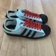 thumbnail image 4 of Adi - das Blondy Superstar US 10 Men’s Blue Sneakers, 4 of 6