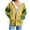 02-Yellow, variant on Atogsazn Womens Sherpa Lined Jacket Full Zip Plaid Sleeve Hoodie Winter Warm Coat with Pocket Tops Clothing 01-Red S Fashion
