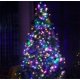 thumbnail image 1 of Juego de 2 luces navideñas a pilas, 10 m, 100 LED, control remoto y temporizador, luces brillantes con 8 modos, luces de luciérnaga para decoración de fiestas en el jardín., 1 of 5