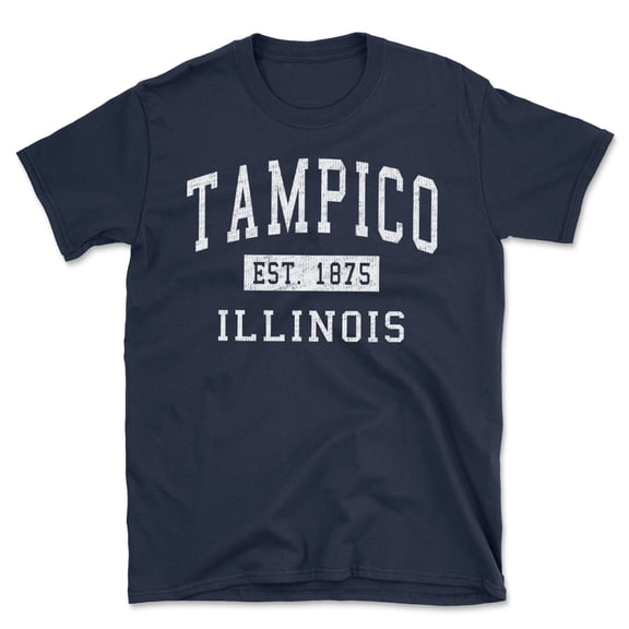 Tampico Illinois Classic Established Men's Cotton T-Shirt