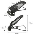 thumbnail image 5 of Balancín para bebés Columpio para bebés Balancín para bebés Balancín para niños Balancín para niños Altura ajustable 88X40X51.5cm esquí esquí Gafas de esquí, 5 of 5