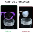 thumbnail image 3 of Lunettes de Sécurité Élégantes, Lunettes de Protection Transparentes Antibuée et Antirayures pour Hommes et Femmes, 3 of 5
