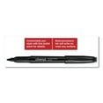 thumbnail image 4 of (2 pack) Universal UNV07074 Fine Bullet Tip Pen-Style Permanent Marker - Black (60/Pack), 4 of 10