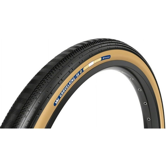 Panaracer GravelKing SS Plus Tire - 700 x 35, Tubeless, Folding, Black/Brown