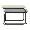 thumbnail image 5 of Furniture of America Torra Wood 2-Piece Indoor Nesting Coffee Table, Cream Weave and Gray Pure, 5 of 17