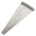 thumbnail image 1 of 10 Piezas de Aguja Dispensadora de 6 Pulgadas de Acero Inoxidable con Punta y Conector Luer, Agujas Romas de Acero Inoxidable de 18 G, 1 of 5