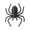 B, variant on SUSHANG Halloween Realistic Plastic Spider Toys Halloween Prank Props Small Size Funny Halloween Decorations Scary Prank Props for Parties, Stage, Office and Classroom Decor