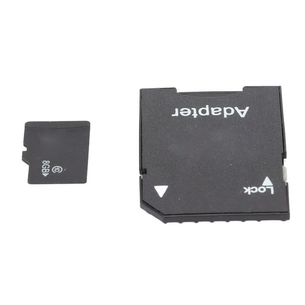 Tarjeta TF de 8G, chip de alta velocidad, transmisión estable a prueba de agua, tarjeta TF de 8G, fuerte compatibilidad con adaptador de tarjeta SD para MP3 y GPS