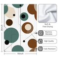 thumbnail image 3 of 2 Pcs Funny Kitchen Towels,Geometric Shapes Pattern Microfiber Dish Towels,Kitchen Tea Towels,Kitchen Towel Set (18" X 26"), 3 of 3