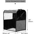 thumbnail image 4 of Toystoory Suministros para máquina mezcladora de cubierta de polvo de alimentos, accesorios para hornear, Protector impermeable para tostadora, Suministros de limpieza para el hogar, 4 of 6