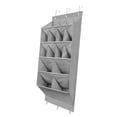 thumbnail image 2 of Organizador de zapatos sobre la puerta Organizador de zapatos colgante con bolsillos grandes y profundos Zapatero multiusos para puerta Organizador de 16 cuadrícula mayimx Zapatero colgante, 2 of 9