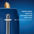 thumbnail image 2 of Oster Retro 2-Slice Toaster with Quick-Check Lever, Extra-Wide Slots, Impressions Collection, Blue, 2 of 6