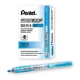 thumbnail image 3 of Pentel Handy-Line S Retractable and Refillable Chisel Tip Highlighter, Sky Blue Ink, Box of 12 (SXS15-S), 3 of 3