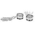 thumbnail image 3 of Stainless Steel Ear Gauge, Expanders, Screw Dangle Tunnels Jewelry Gift, Colorfast 8mm, 3 of 8