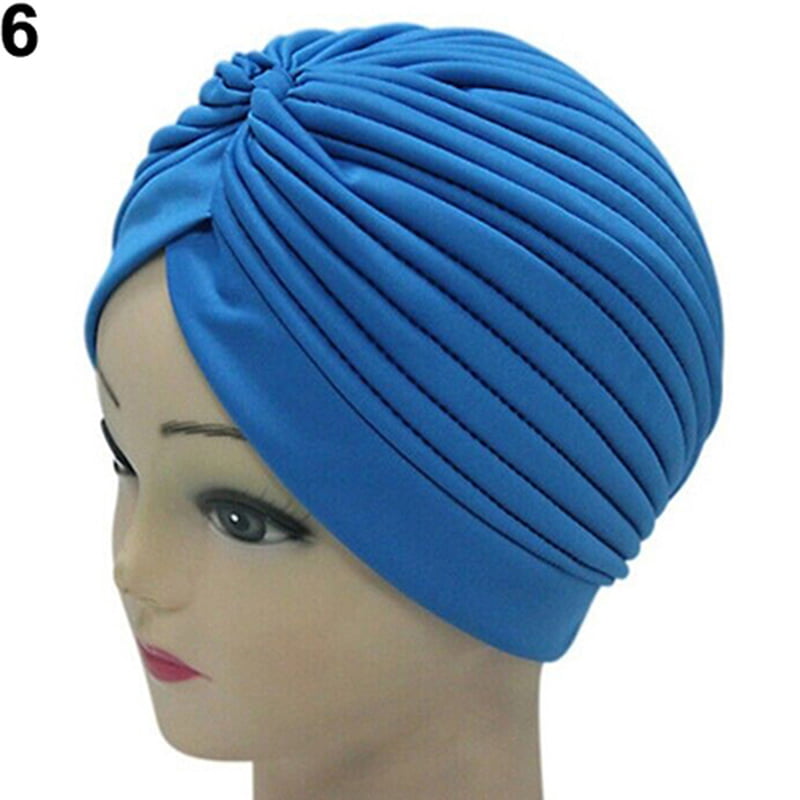 VELVET TURBAN STYLE Head Wrap Hat Bandana Scarf Hair Loss Indian Vintage Chemo 