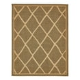 thumbnail image 2 of Unique Loom Outdoor Trellis Collection Area Rug - Diamonds (9' x 12' Rectangle Brown/Tan), 2 of 6
