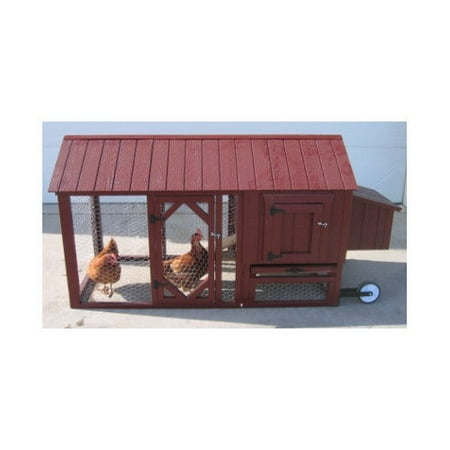  Cottage Company Atlanta Chicken Tractor with Chicken Run - Walmart.com