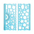thumbnail image 3 of maskred All-in-One Geometric Drawing Template Ruler for Mathematics Building and User-Friendly Blue 20 x 11.5cm 1Set, 3 of 6