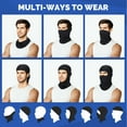 thumbnail image 4 of Finvizo 6 Pack Balaclava Ski Face Mask Cooling Neck Gaiter Full Head Mask Face Cover, 4 of 7