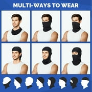 Finvizo 6 Pack Balaclava Ski Face Mask Cooling Neck Gaiter Full Head Mask Face Cover