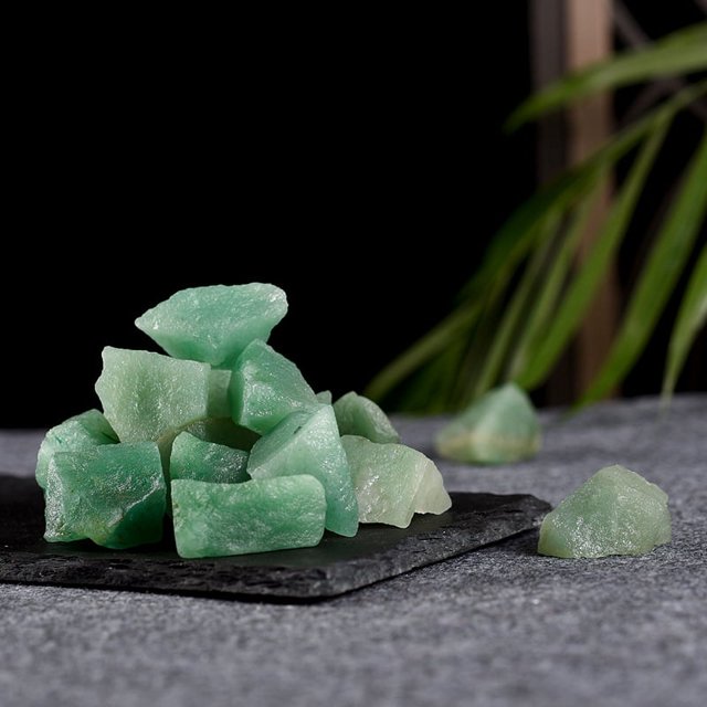 Piedra de cristal en bruto, piedra de aromaterapia, piedra perfumada, polvo natural, cristal verde fluorita, amatista, citrino, piedra de cristal